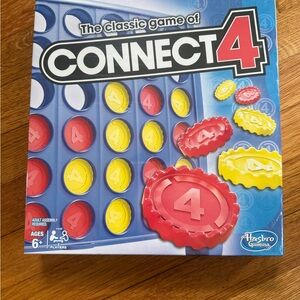 Hasbro Connect 4 Game - Red, Yellow & Blue